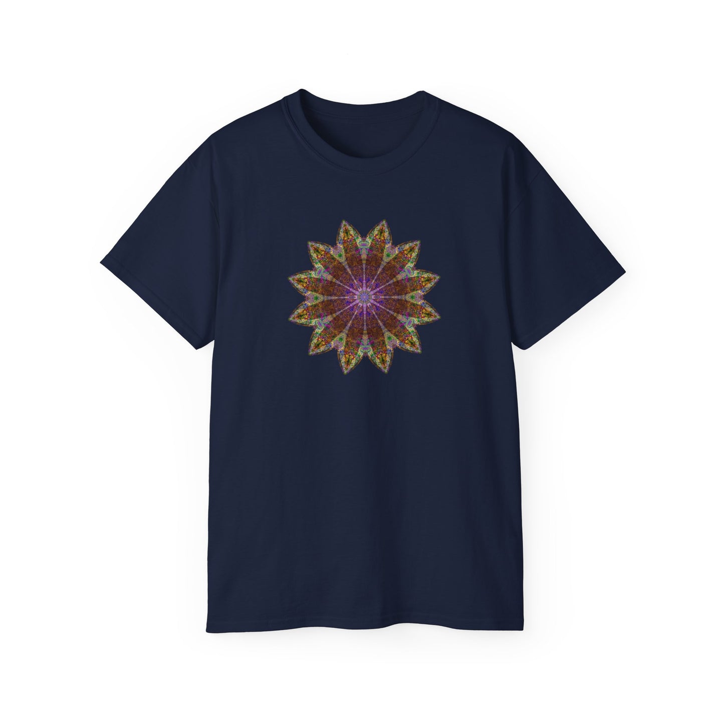 Unisex Ultra Cotton Tee - Love Light Mandalas No.13