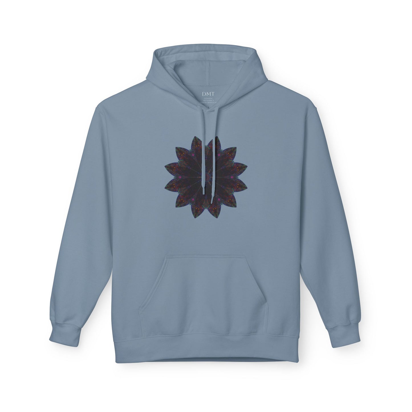 Unisex Midweight Softstyle Fleece Hoodie - Love Light Mandalas No.25