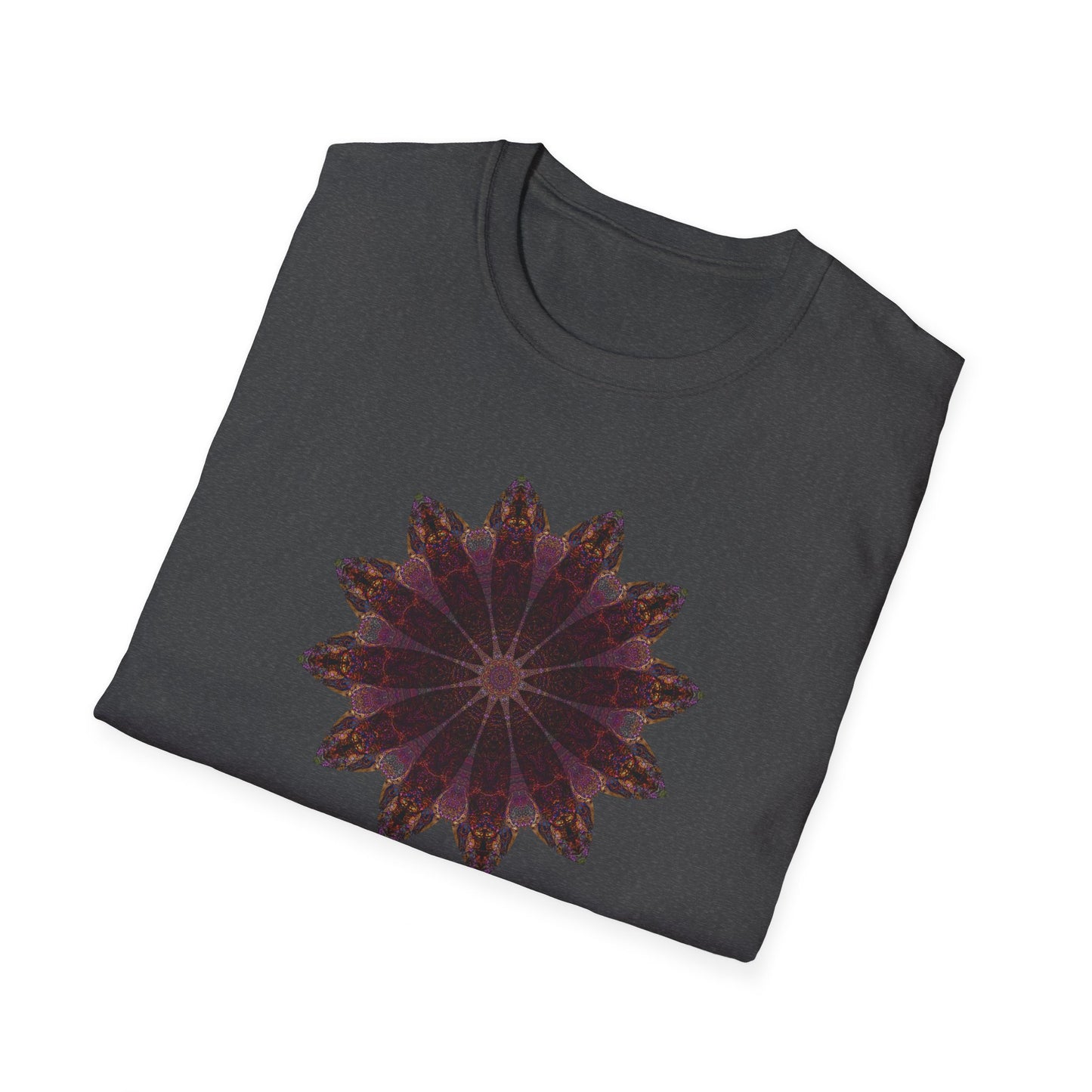 Unisex Softstyle T-Shirt - Love Light Mandalas No.5