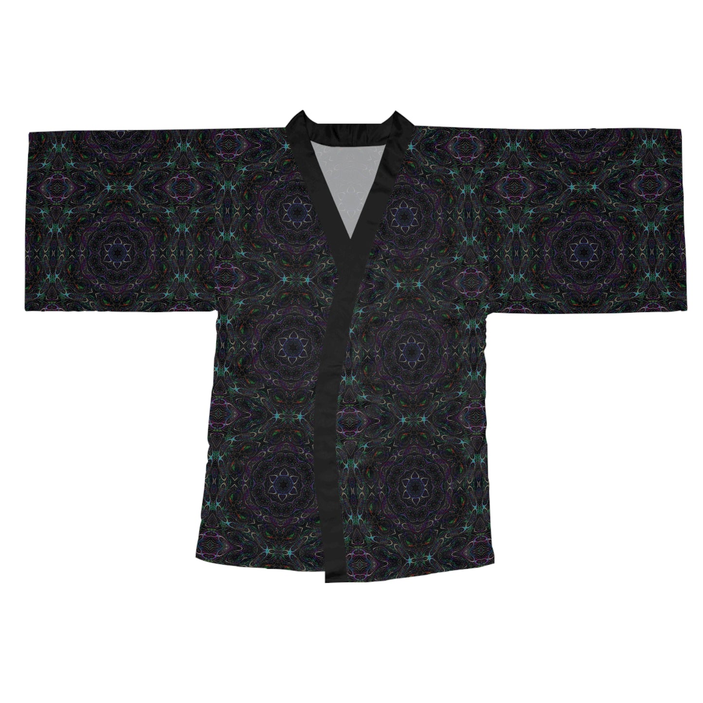 Long Sleeve Kimono Robe - P5 Kaleidoscopic No.32