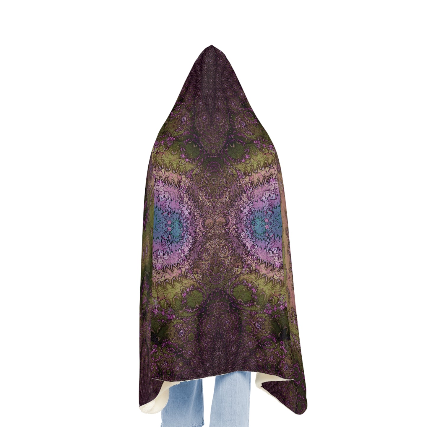 Snuggle Blanket - Love Light Fractals No.8