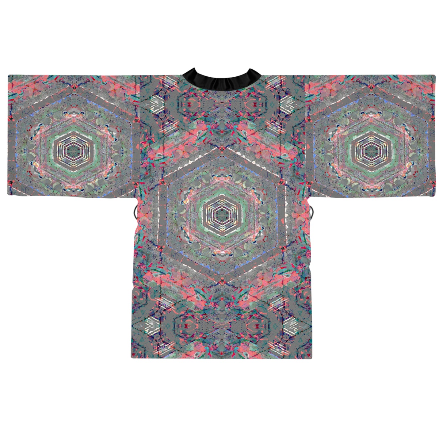 Long Sleeve Kimono Robe - DK Series No.9