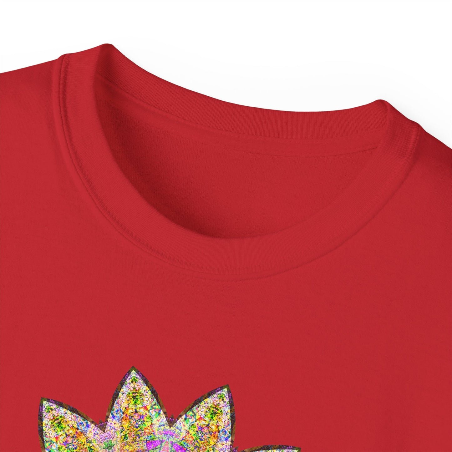 Unisex Ultra Cotton Tee - Love Light Mandalas No.14