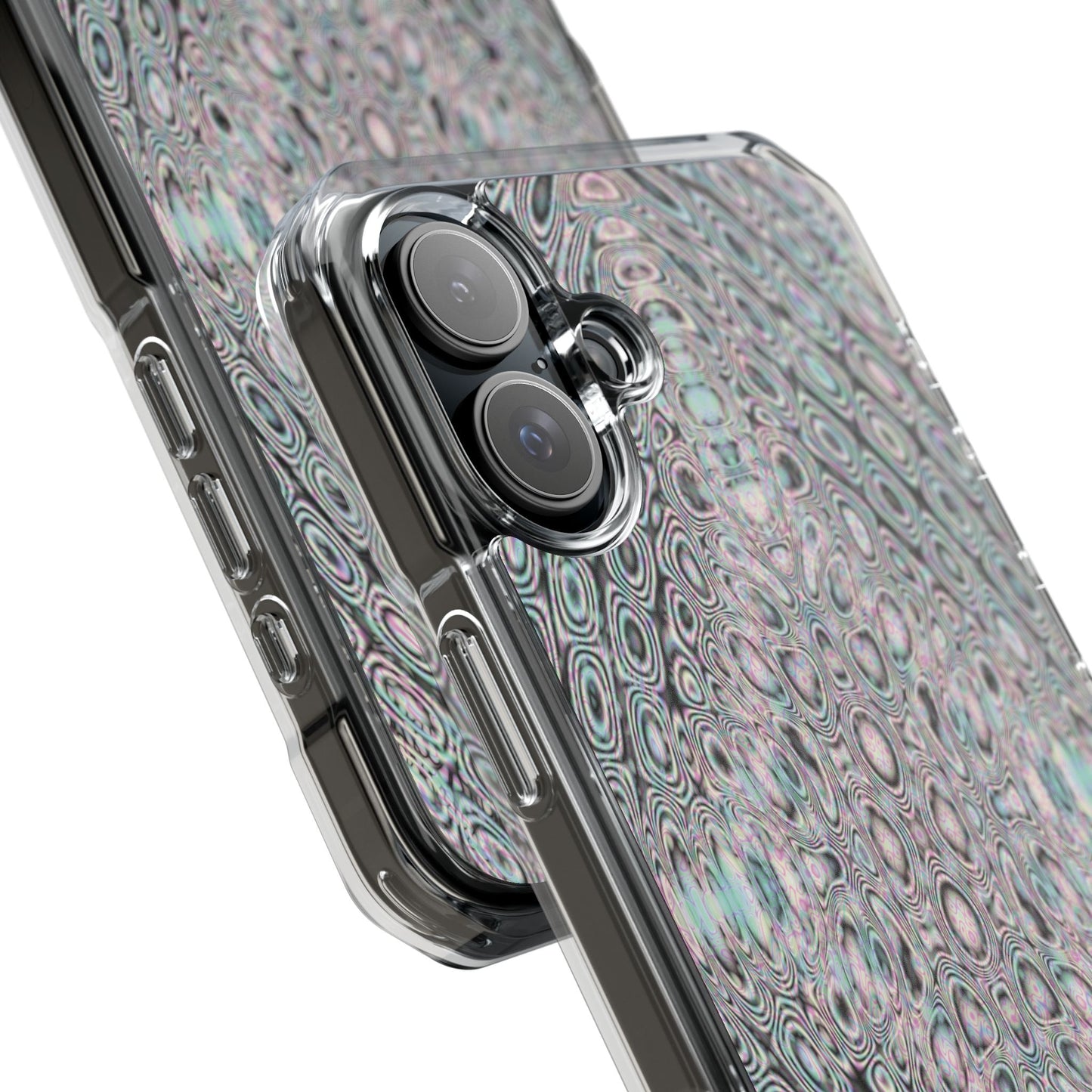 iPhone 16 Magnetic Clear Impact Case - DMT Seer No.13