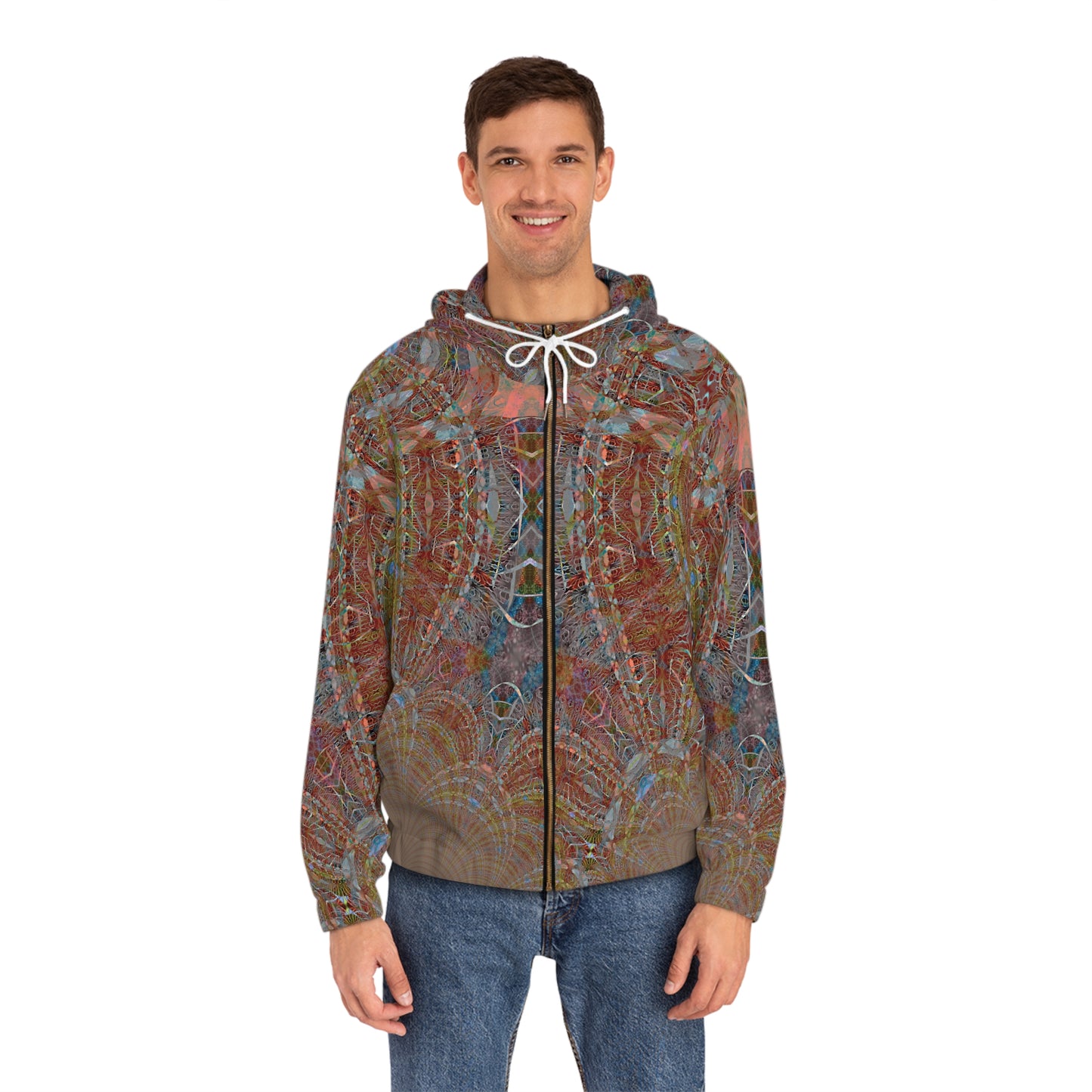 Men's Full-Zip Hoodie - YC02 Series No.4
