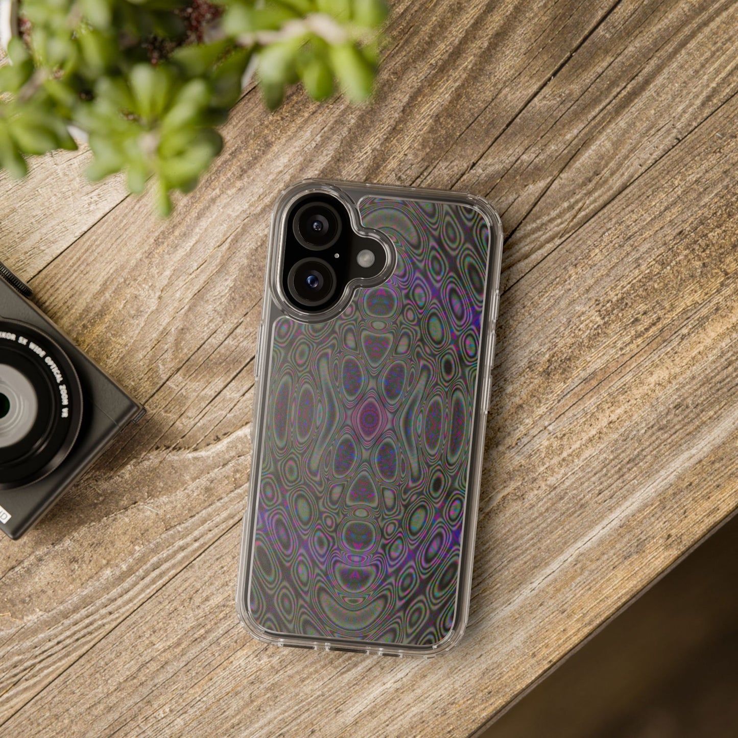 iPhone 16 Clear Case – DMT Seer No.19
