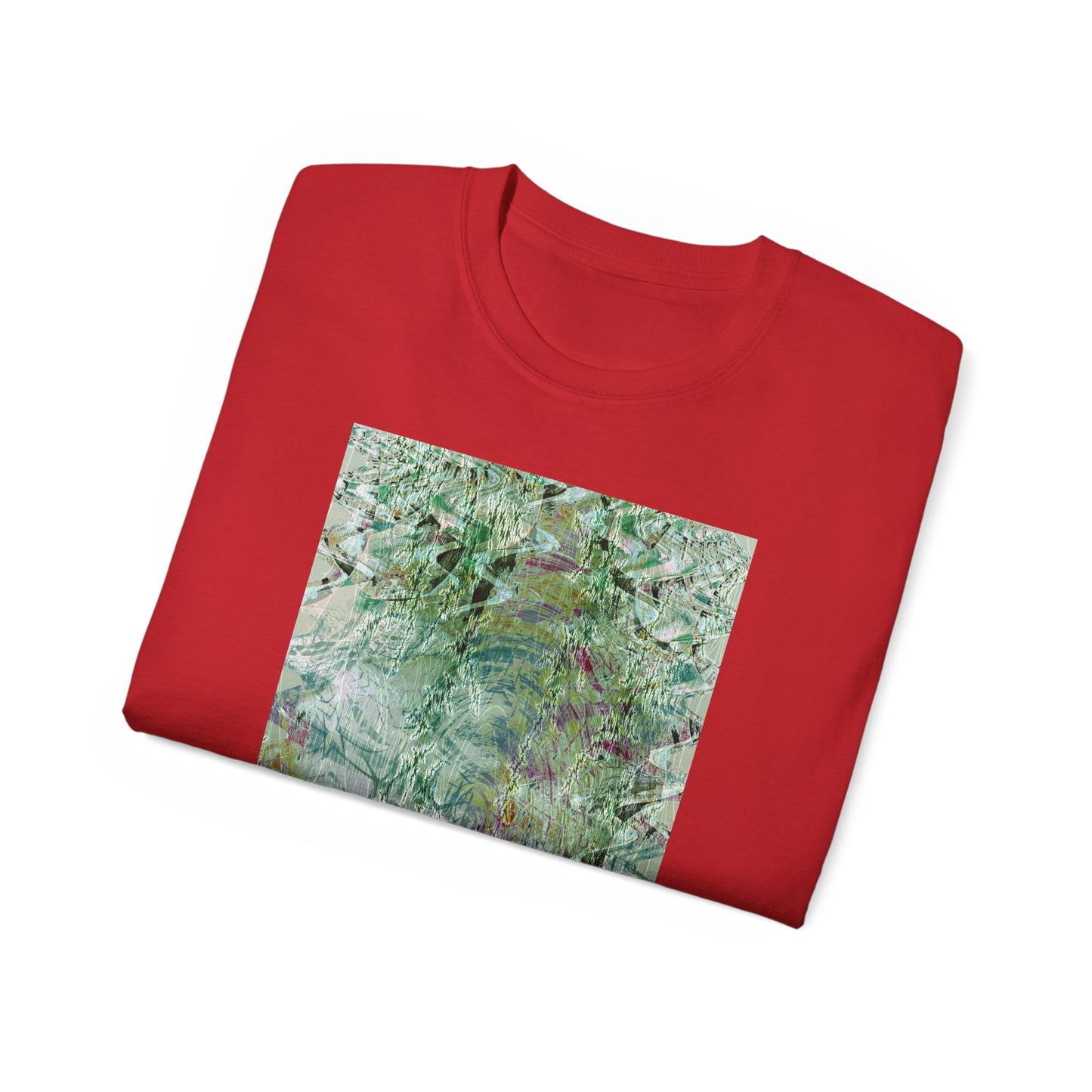 Unisex Ultra Cotton Tee - Love Light Fractals No.7