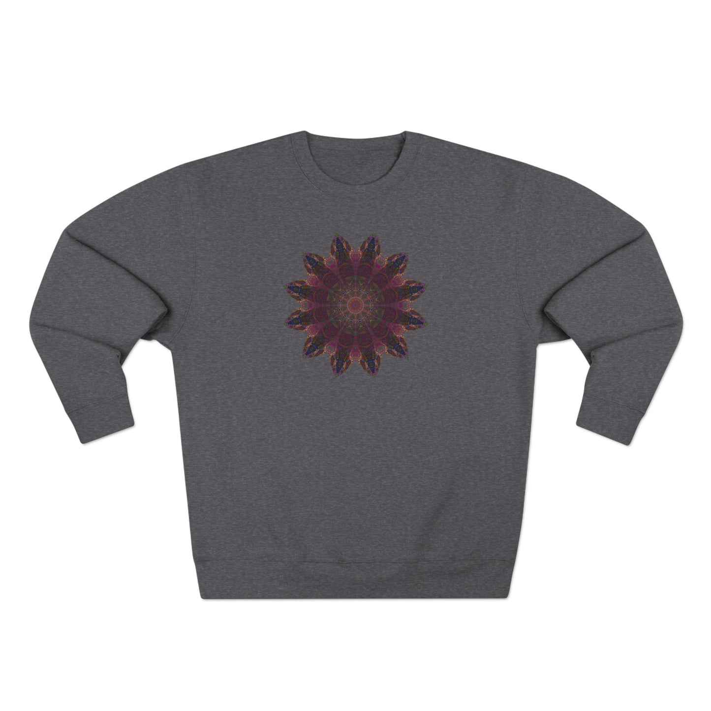 Unisex Crewneck Sweatshirt - Love Light Mandalas No.8