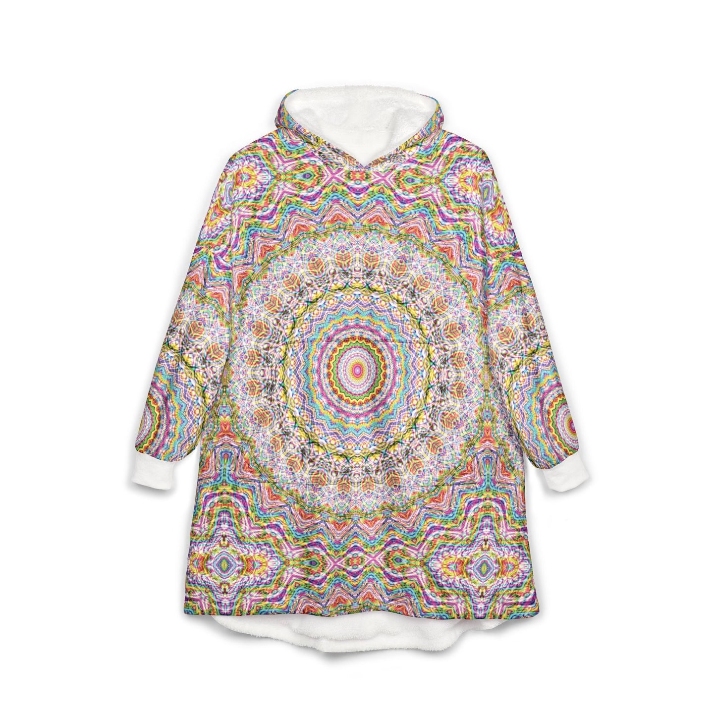 Unisex Hooded Blanket - DMT Seer No. 9