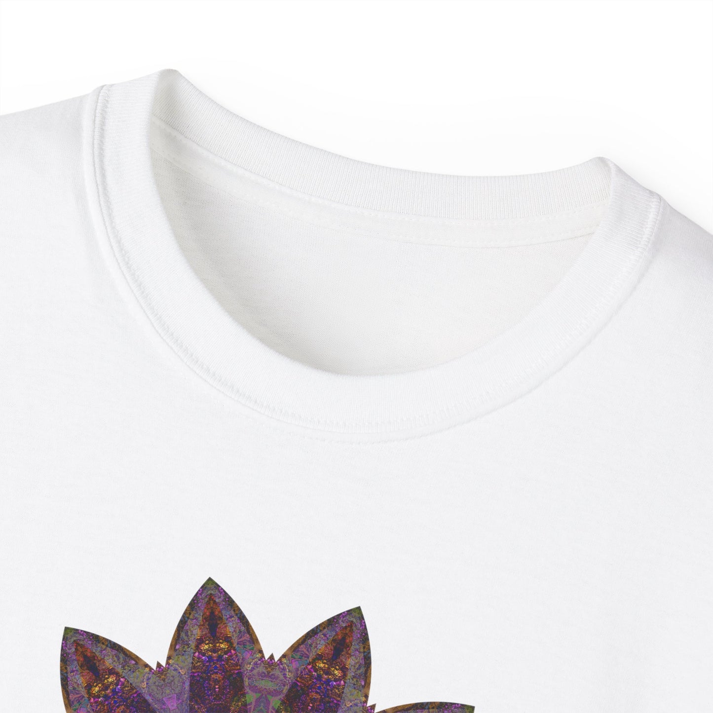 Unisex Ultra Cotton Tee - Love Light Mandalas No.11