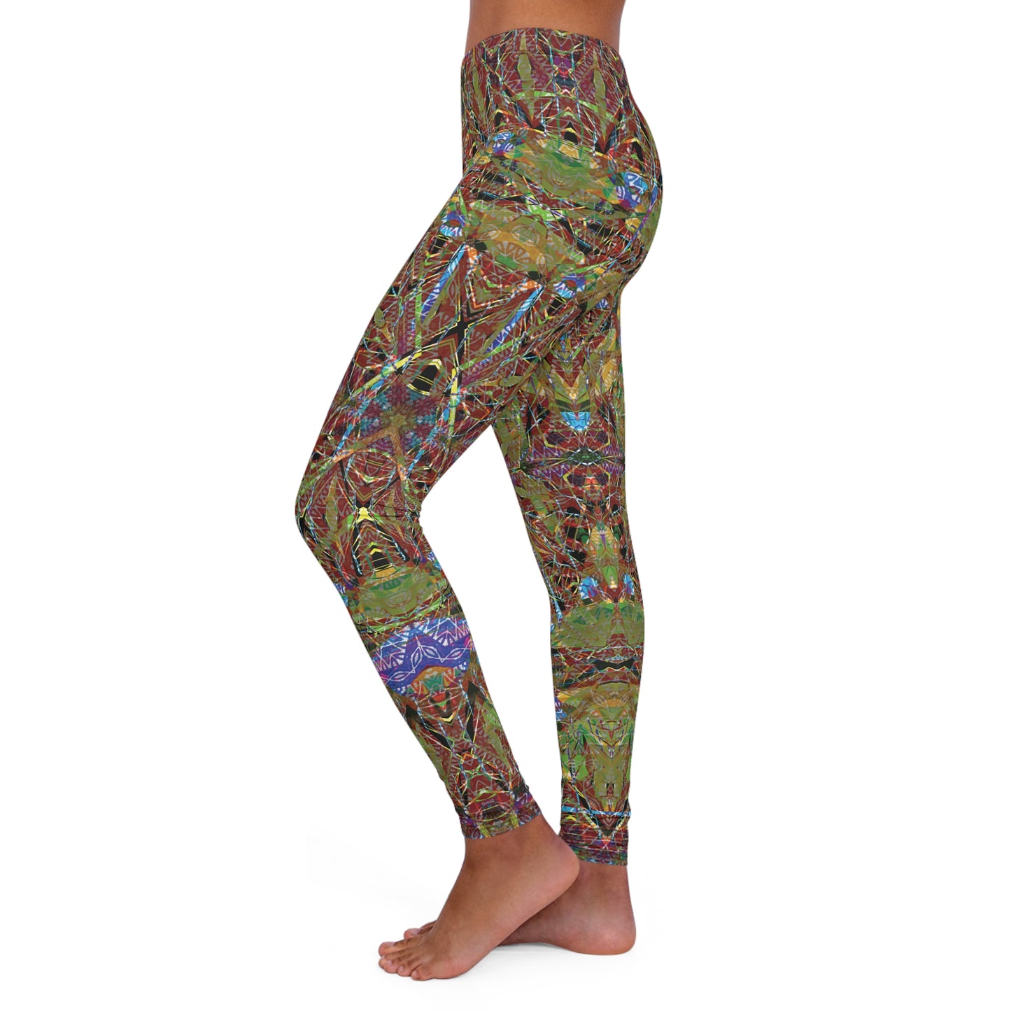 Spandex Leggings - Mandala Series No.6
