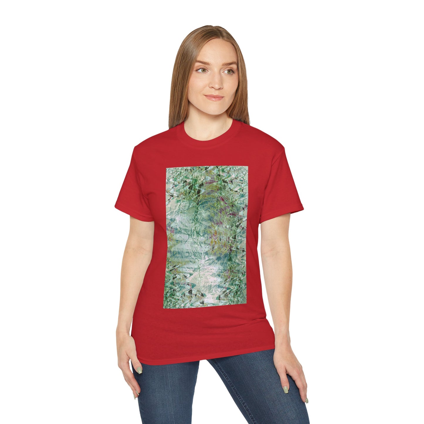 Unisex Ultra Cotton Tee - Love Light Fractals No.7