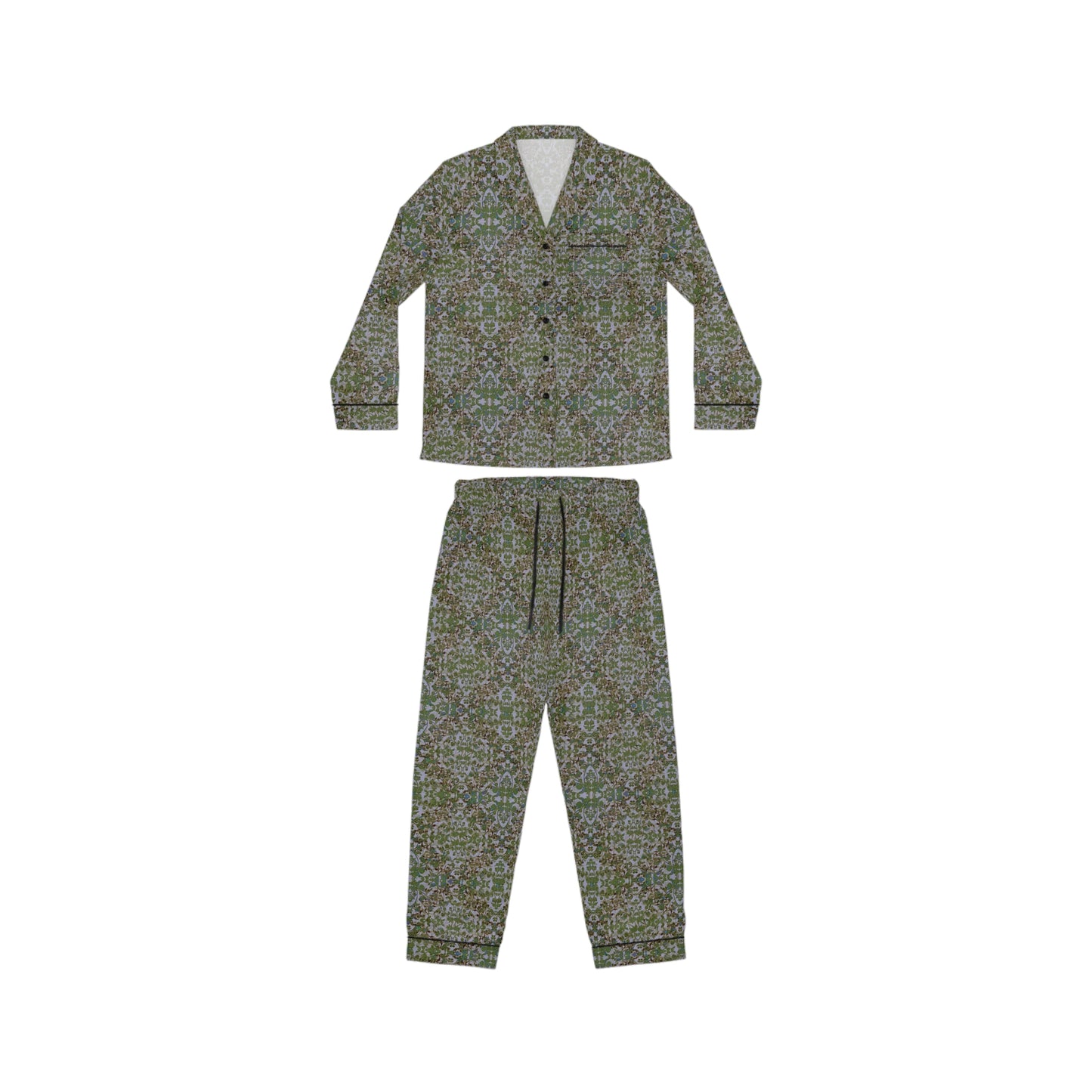 Women's Satin Pajamas - Hidden Weave No.7