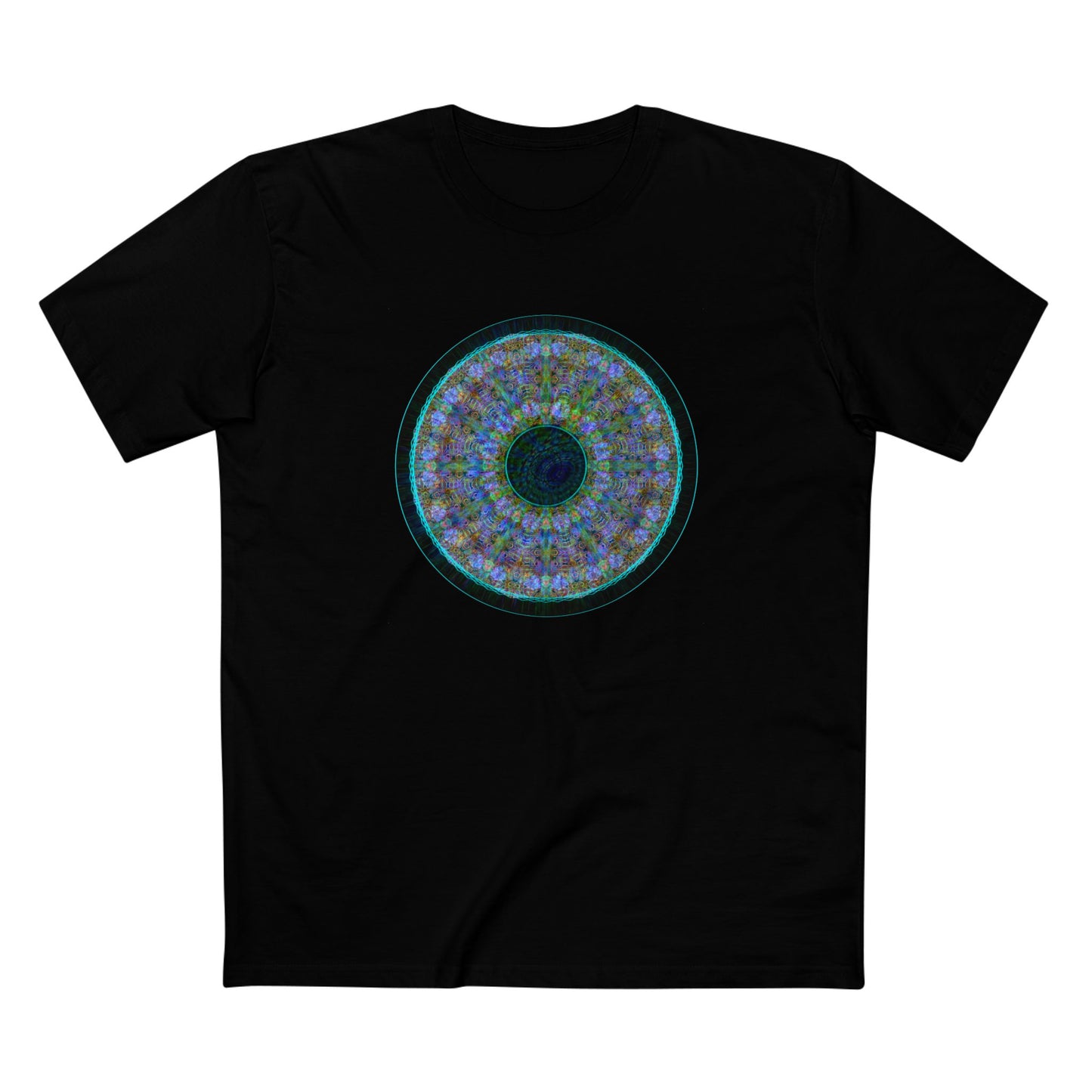 Men's Staple Tee - Love Light Spheres No.M15K7
