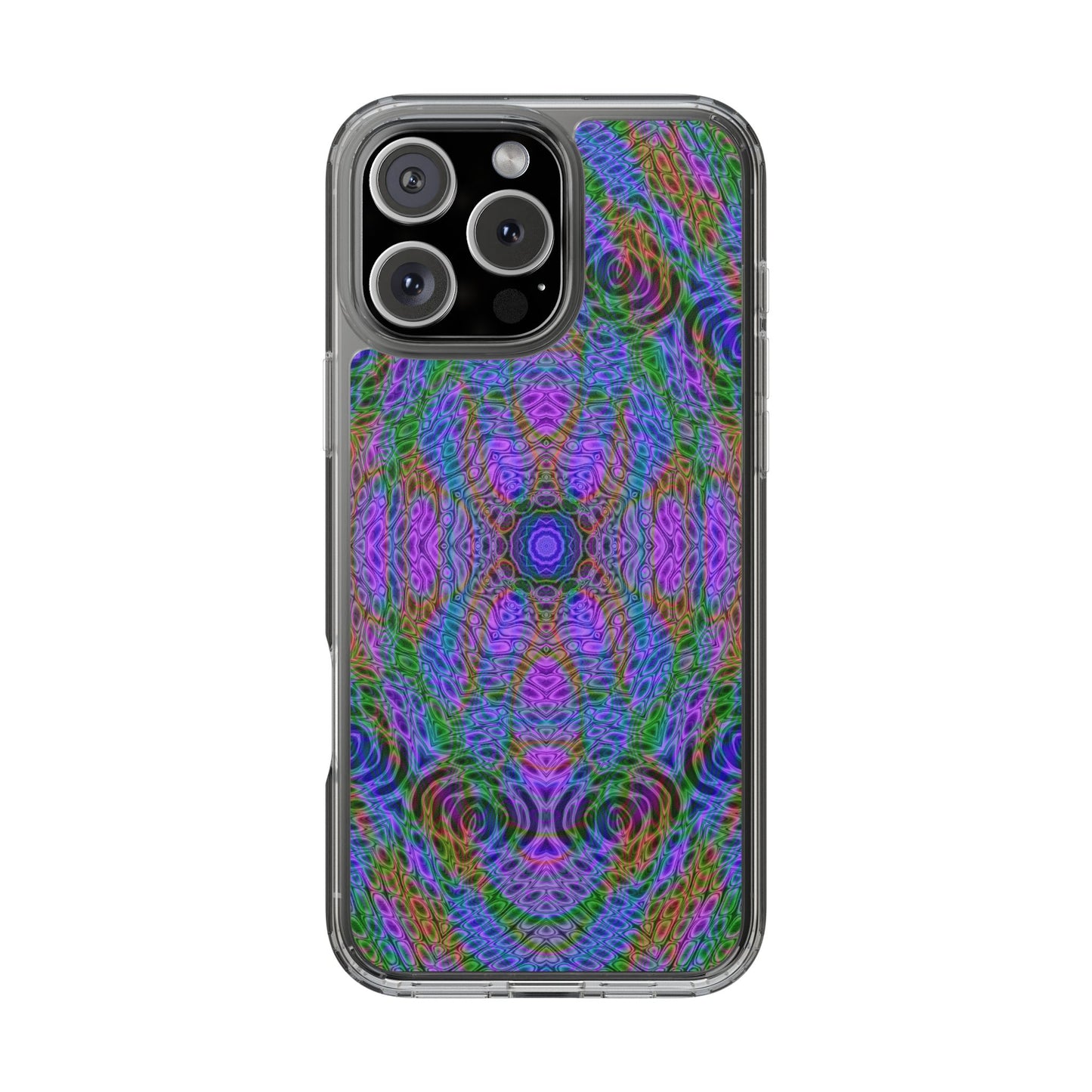 iPhone 16 Clear Case – DMT Seer No.21