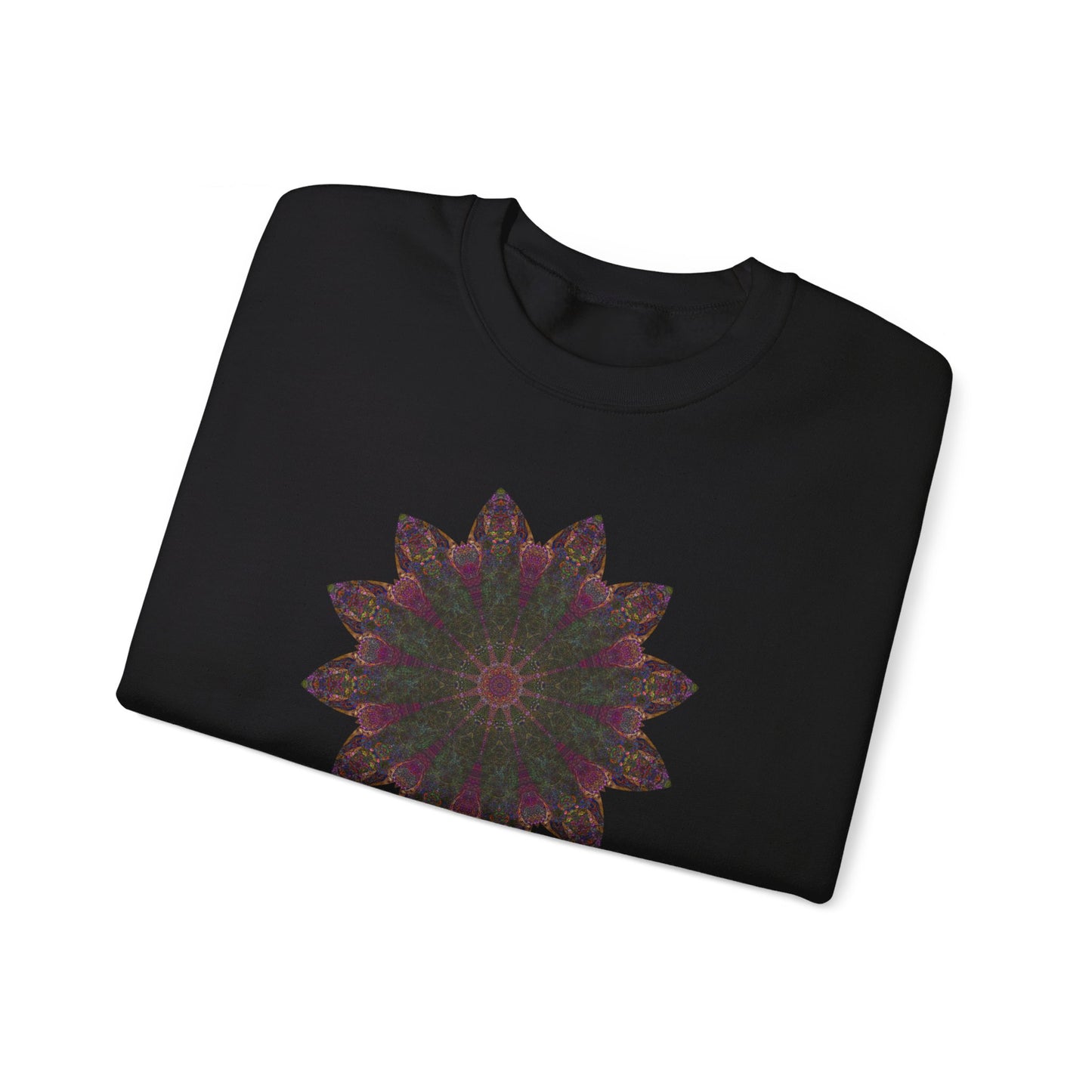 Unisex Heavy Blend™ Crewneck Sweatshirt - Love Light Mandalas No.7