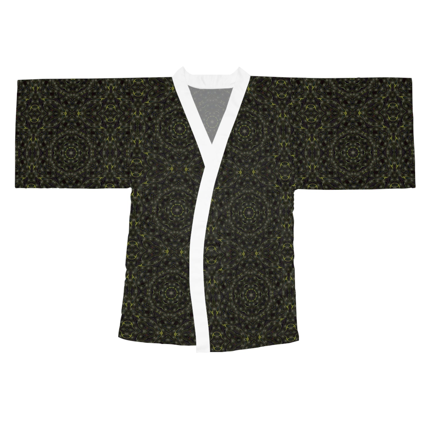 Long Sleeve Kimono Robe - P5 Kaleidoscopic No.2