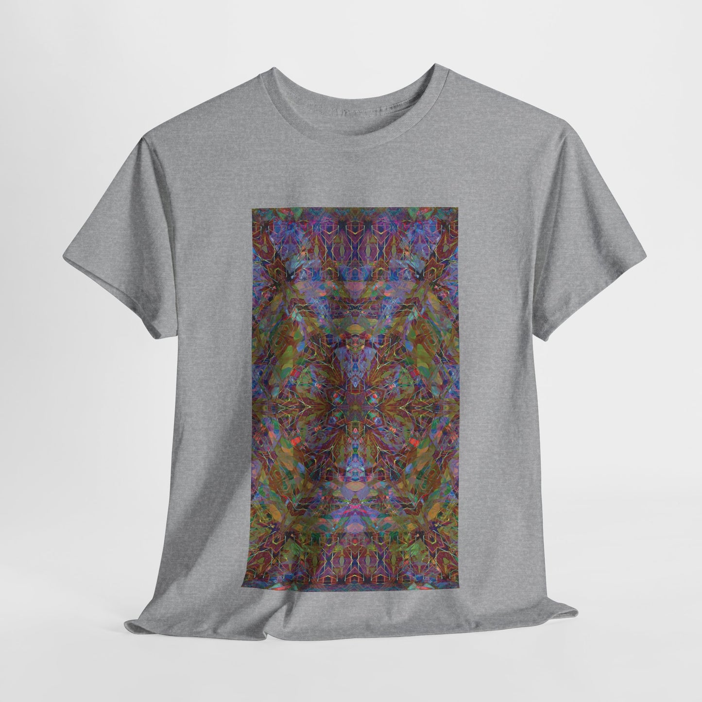 Unisex Heavy Cotton Tee - Mandala Series No.14