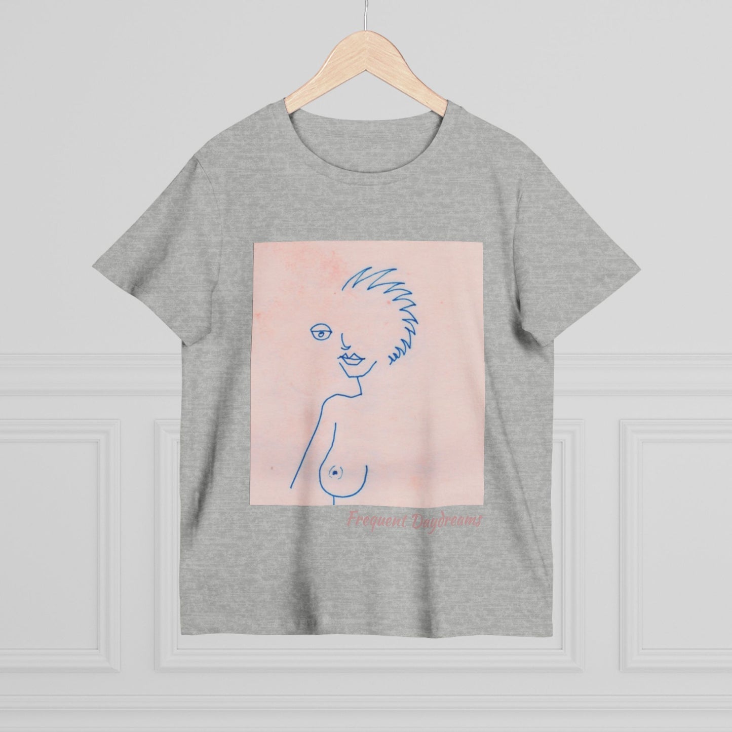 Women’s Maple Tee - Frequent Daydreams Sketch No.46