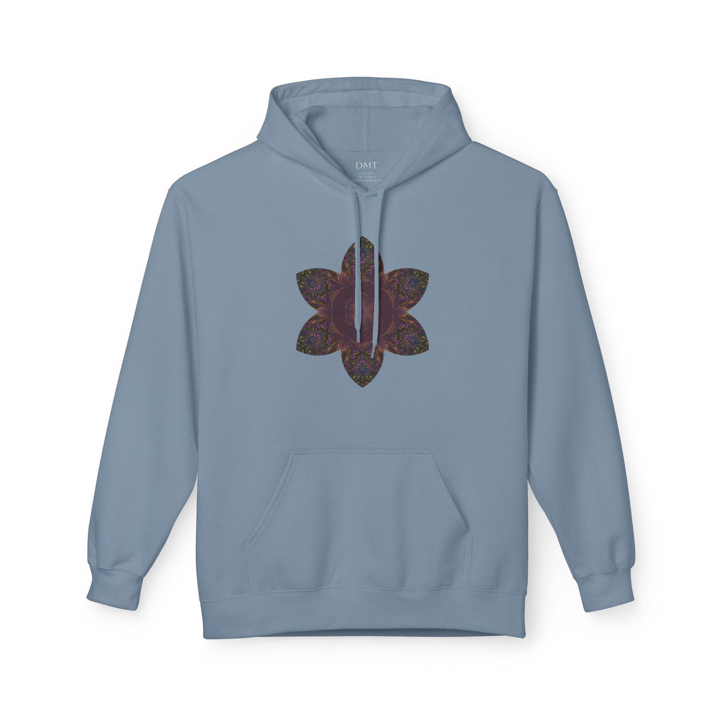 Unisex Midweight Softstyle Fleece Hoodie - Love Light Mandalas No.3