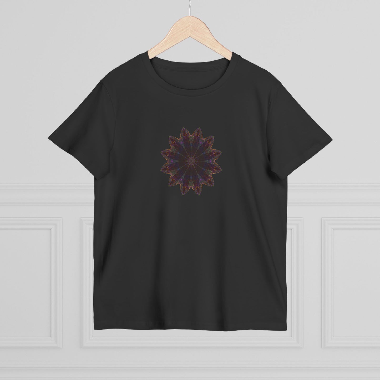 Women’s Maple Tee - Love Light Mandalas No.10