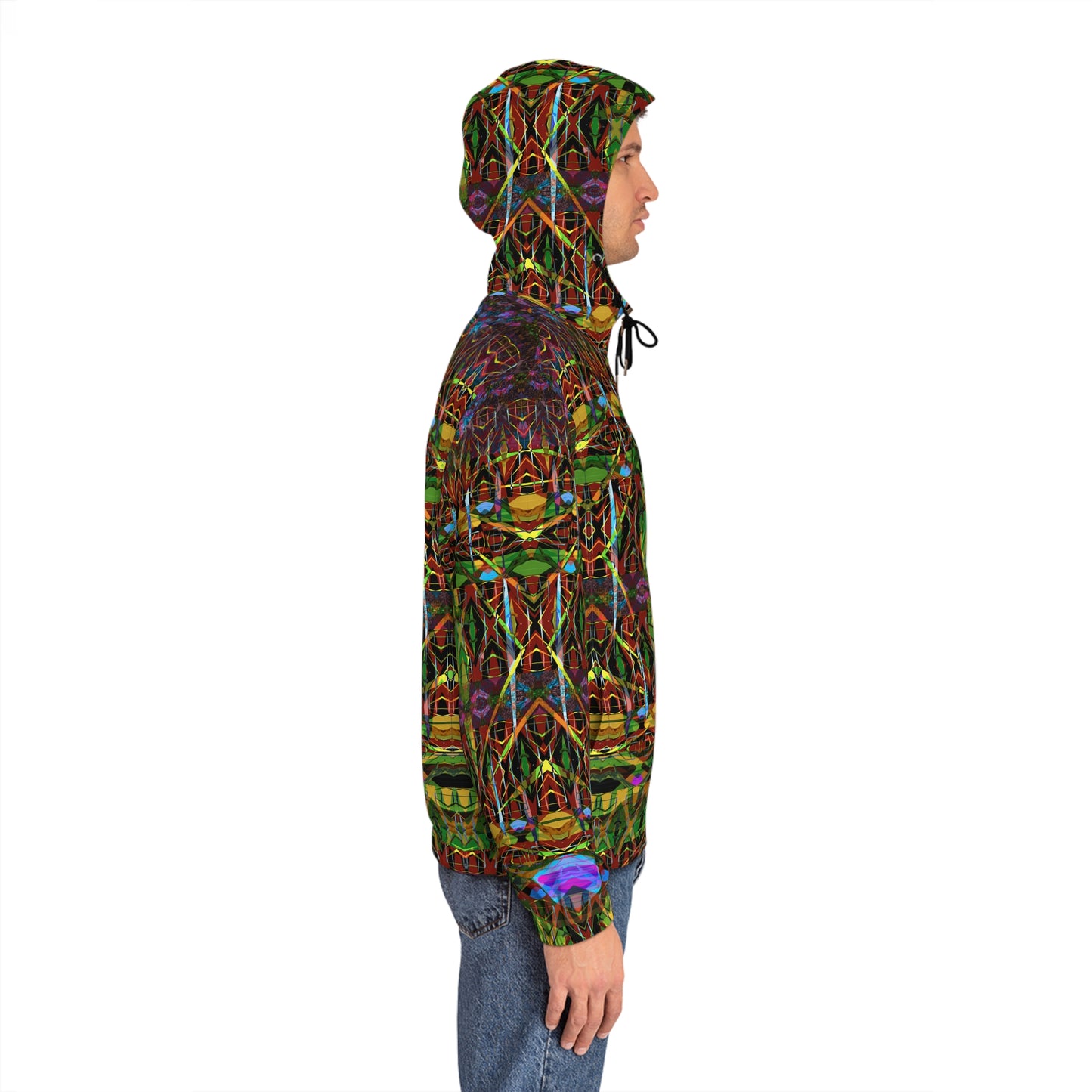 Men's Full-Zip Hoodie - Mandala Series No.5
