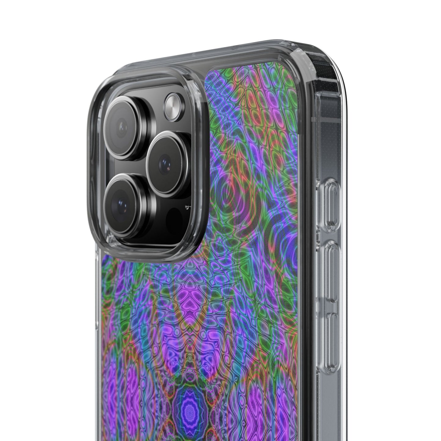 iPhone 16 Clear Case – DMT Seer No.21