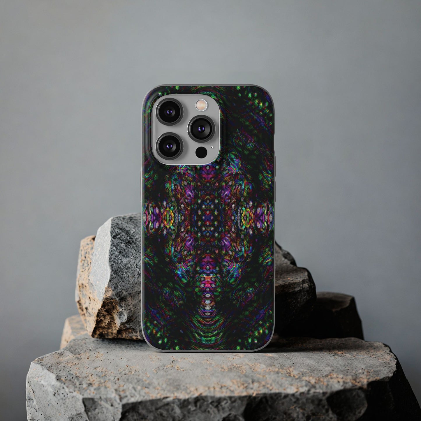 iPhone 14 Flexi Case - DMT Scribe Tiles No.2