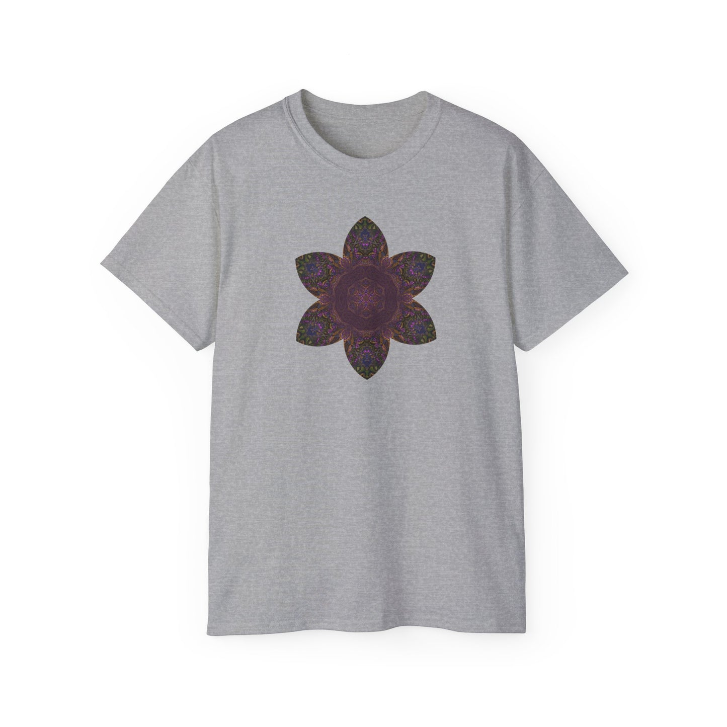 Unisex Ultra Cotton Tee - Love Light Mandalas No.3