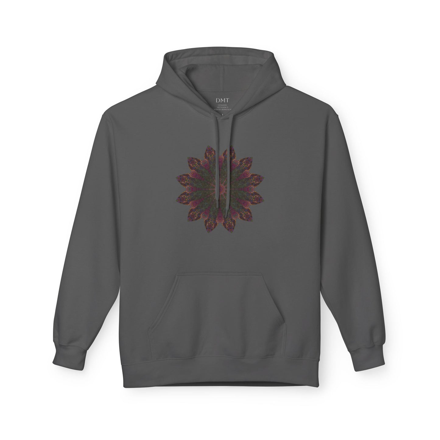 Unisex Midweight Softstyle Fleece Hoodie - Love Light Mandalas No.7