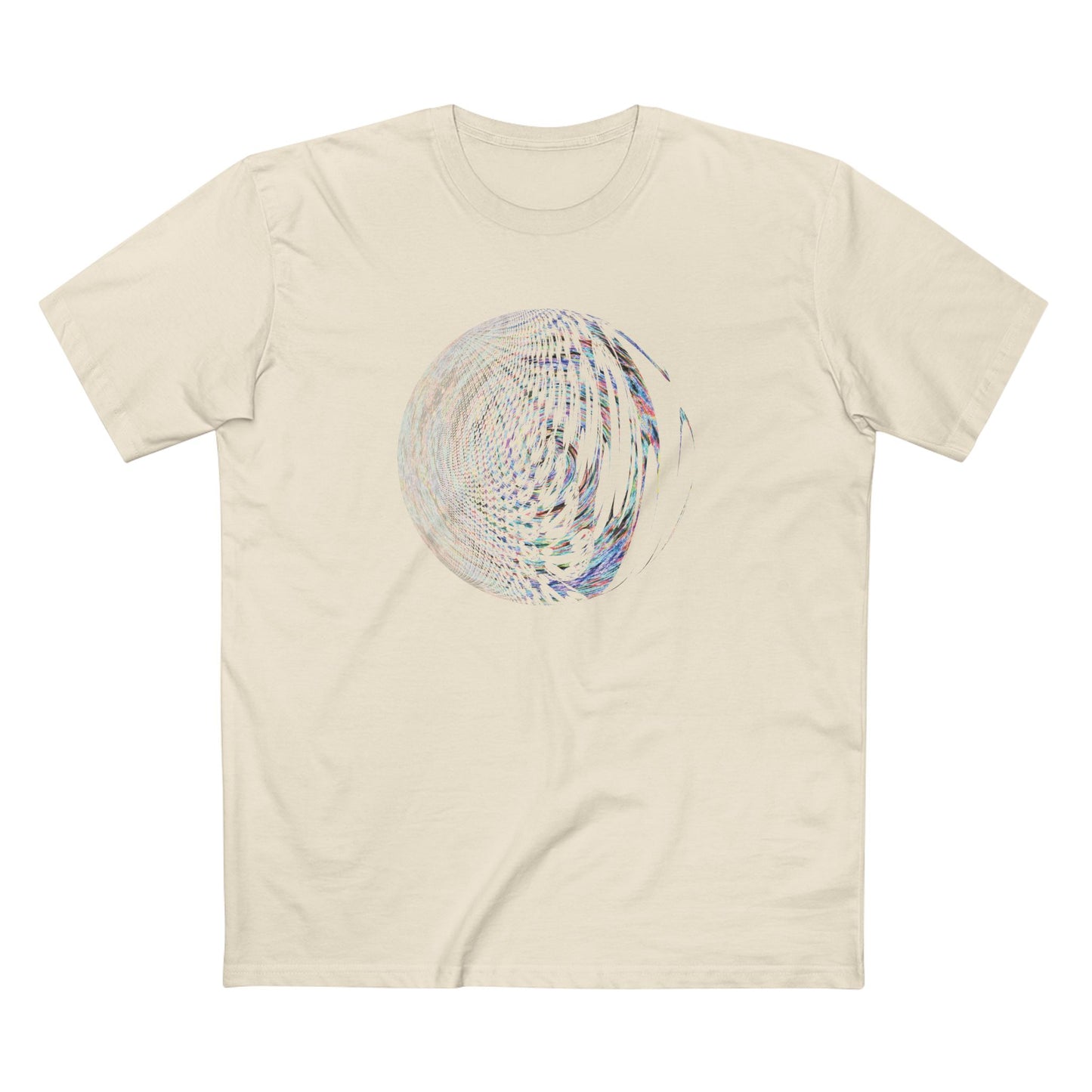 Men's Staple Tee - Fractal Moon No.2