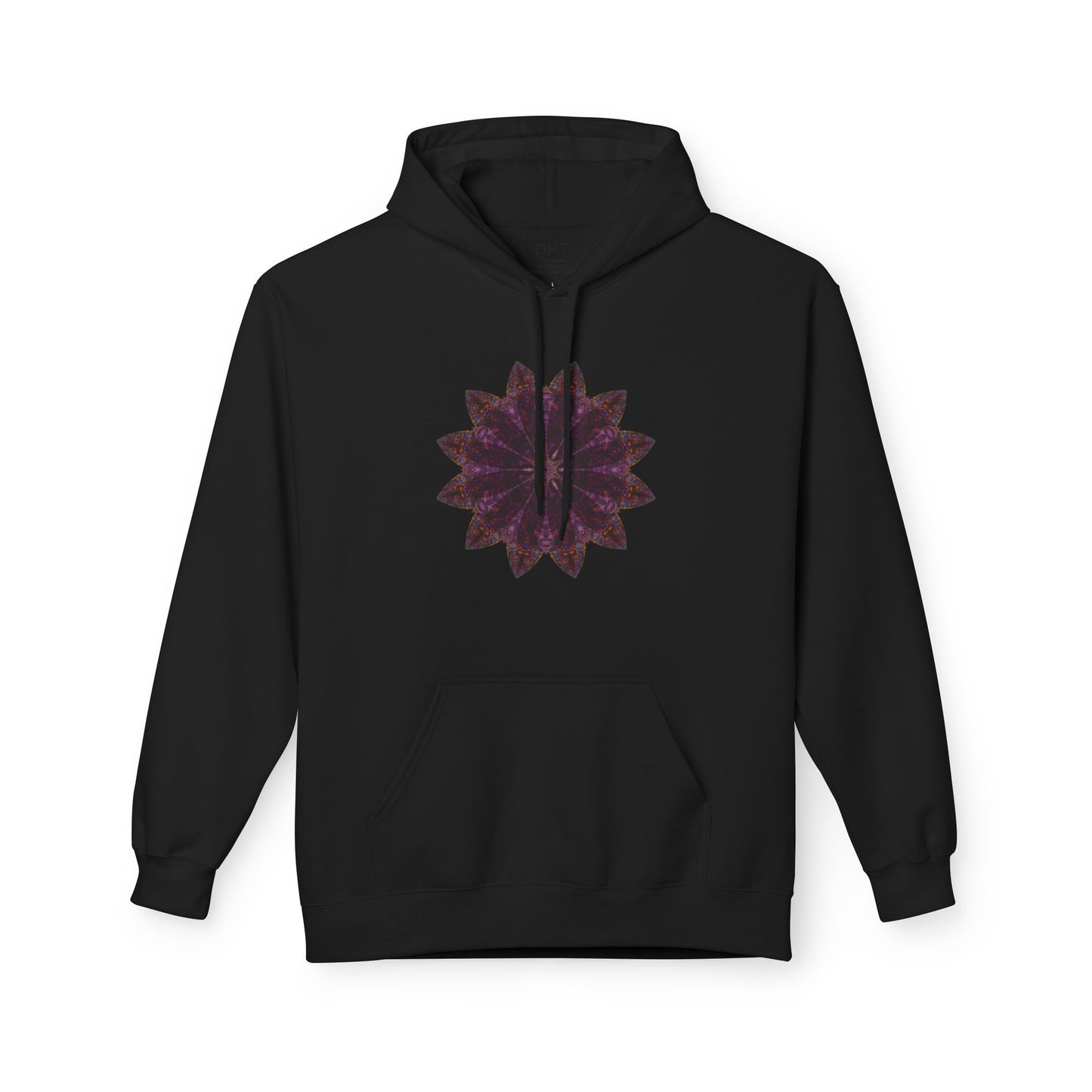 Unisex Midweight Softstyle Fleece Hoodie - Love Light Mandalas No.15