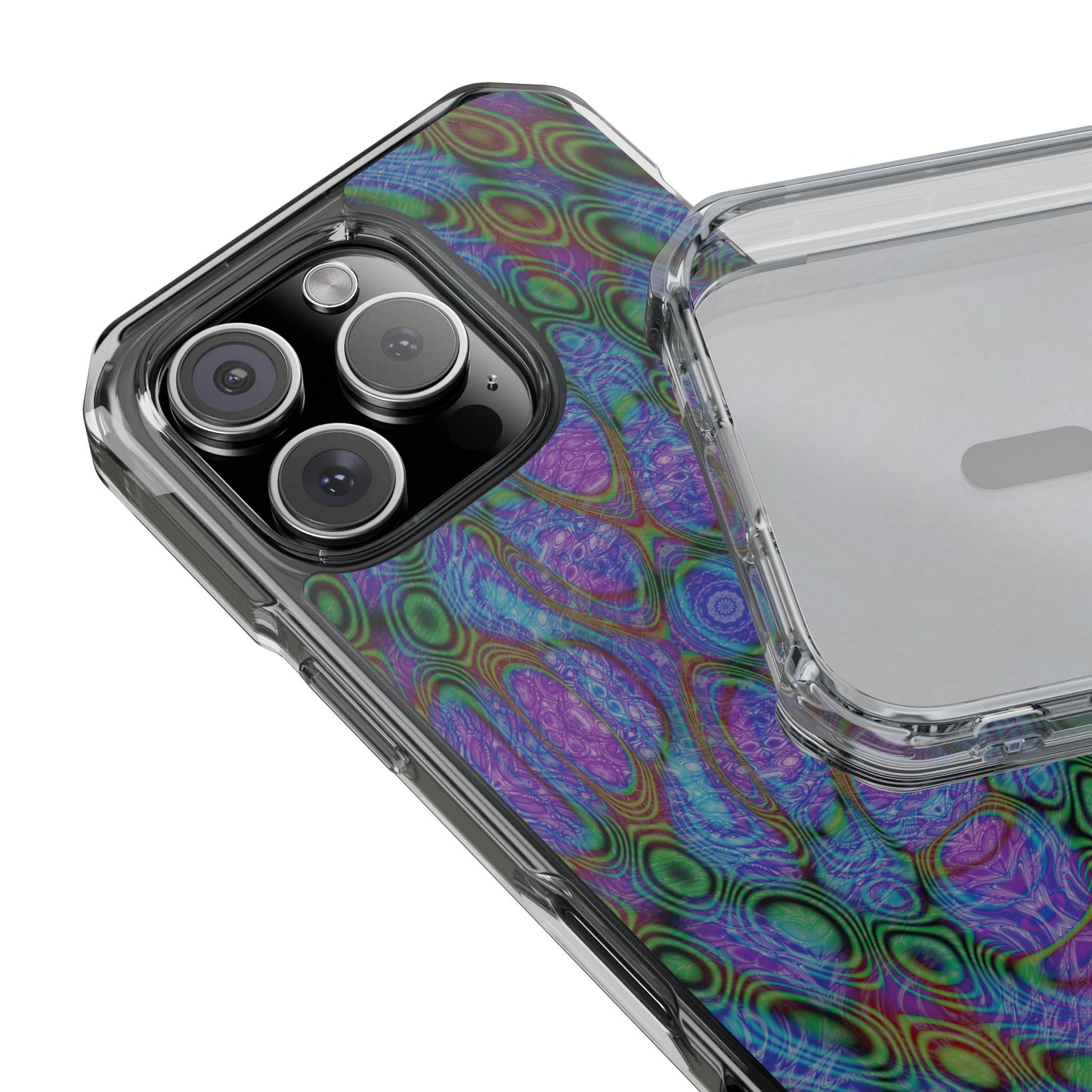 iPhone 16 Magnetic Clear Impact Case - DMT Seer No.17