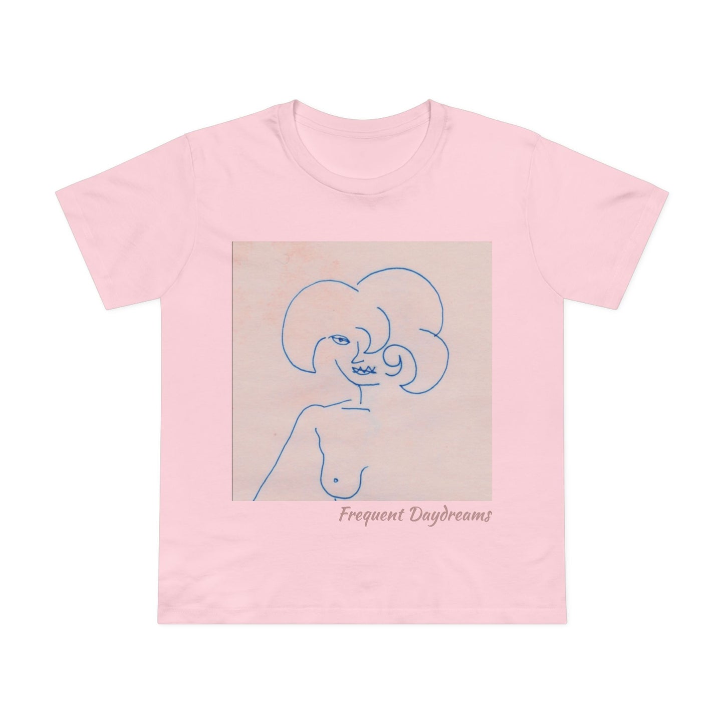 Women’s Maple Tee - Frequent Daydreams Sketch No.45