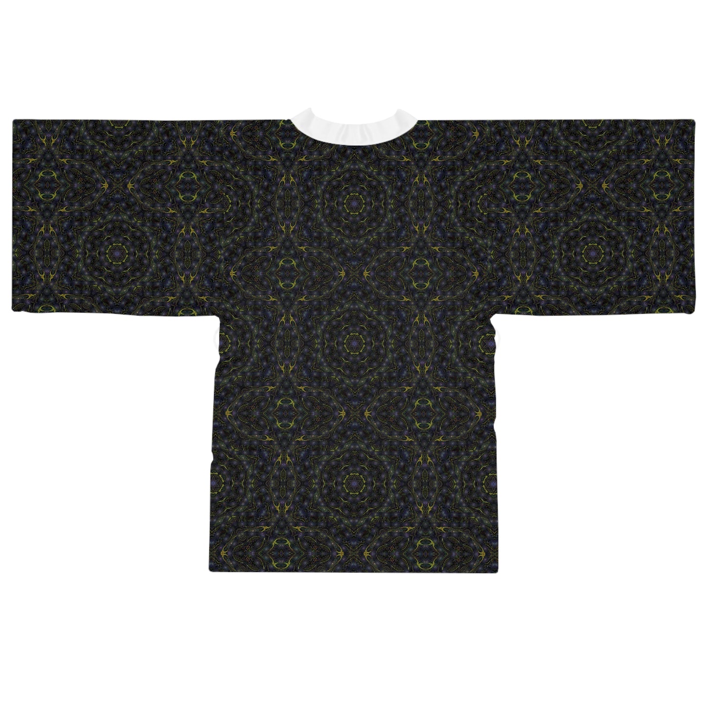Long Sleeve Kimono Robe - P5 Kaleidoscopic No.8