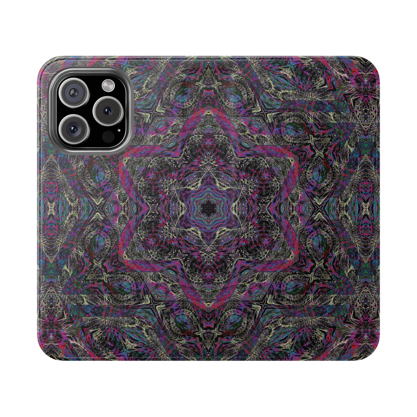 iPhone 16 Flip Case - P5 Kaleidoscopic No.33