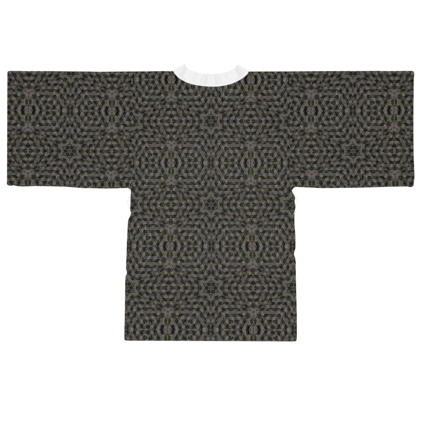 Long Sleeve Kimono Robe - P5 Kaleidoscopic No.6