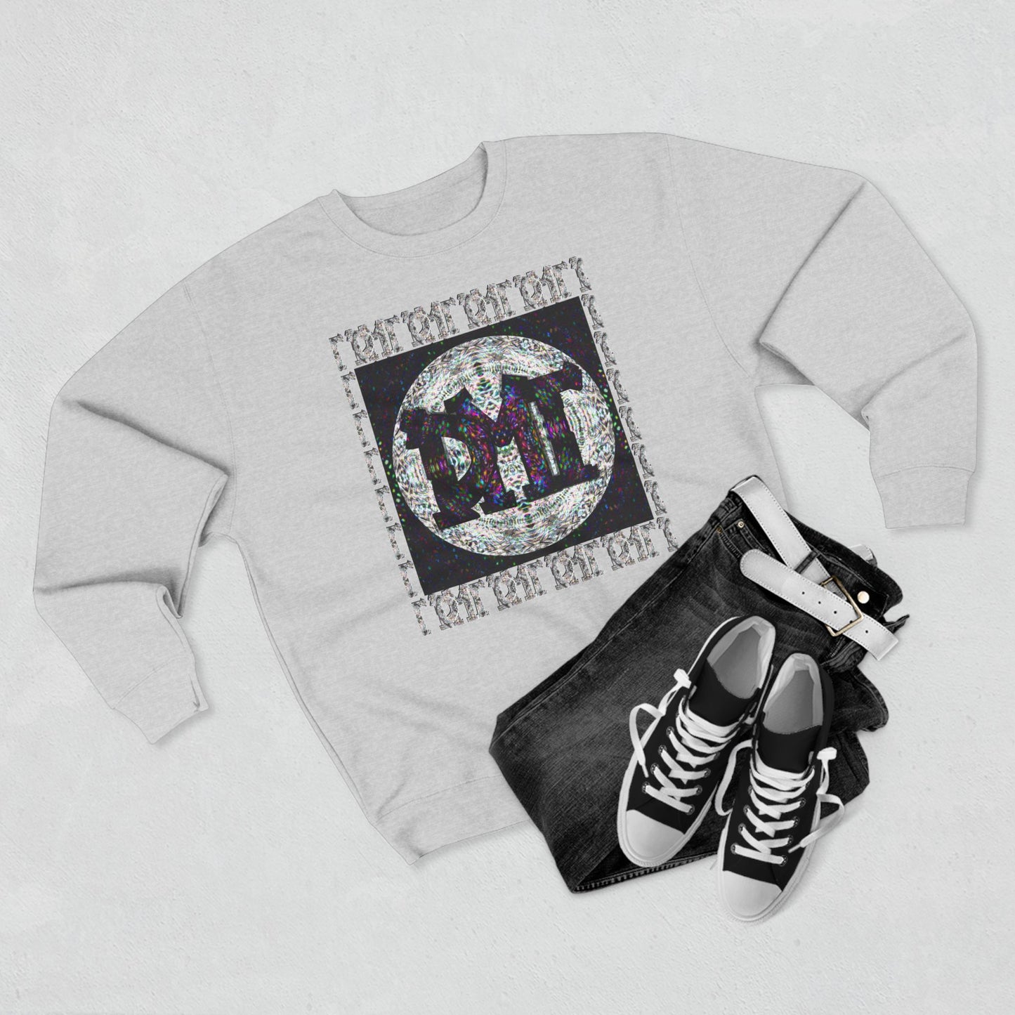 Unisex Crewneck Sweatshirt - DMT Scribe No.3