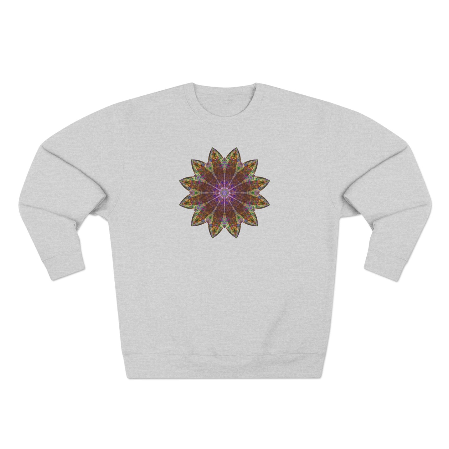Unisex Crewneck Sweatshirt - Love Light Mandalas No.13