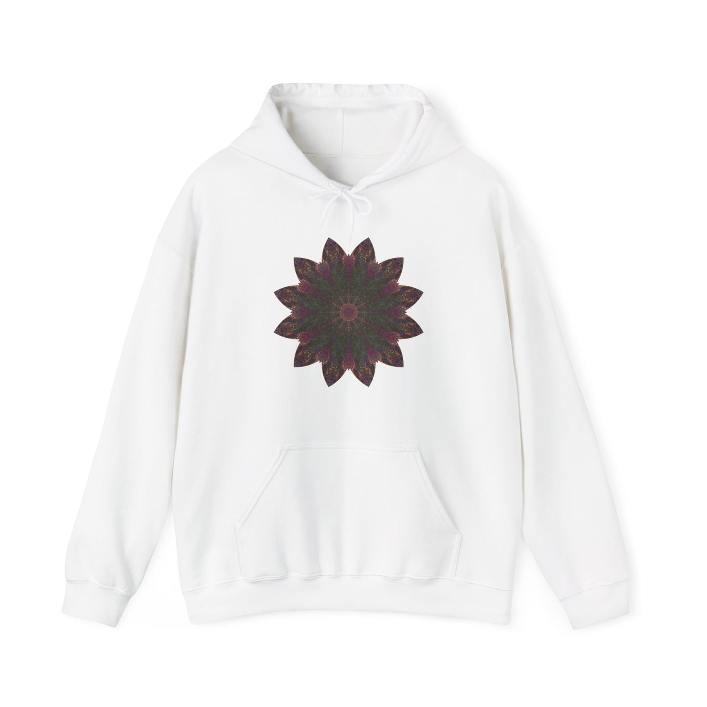Unisex Heavy Blend™ Hooded Sweatshirt - Love Light Mandalas No.7