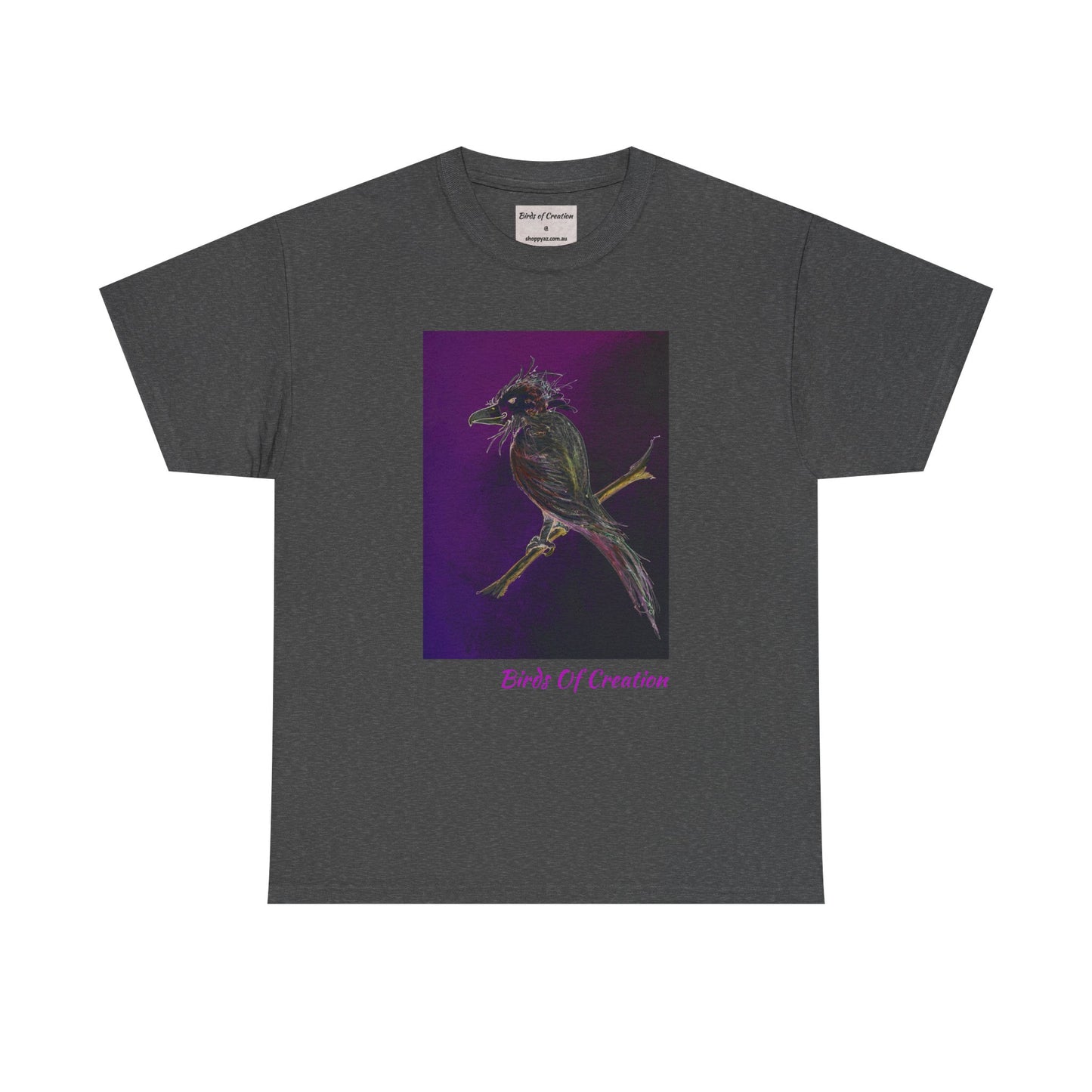 Unisex Heavy Cotton Tee - Birds Of Creation No.1