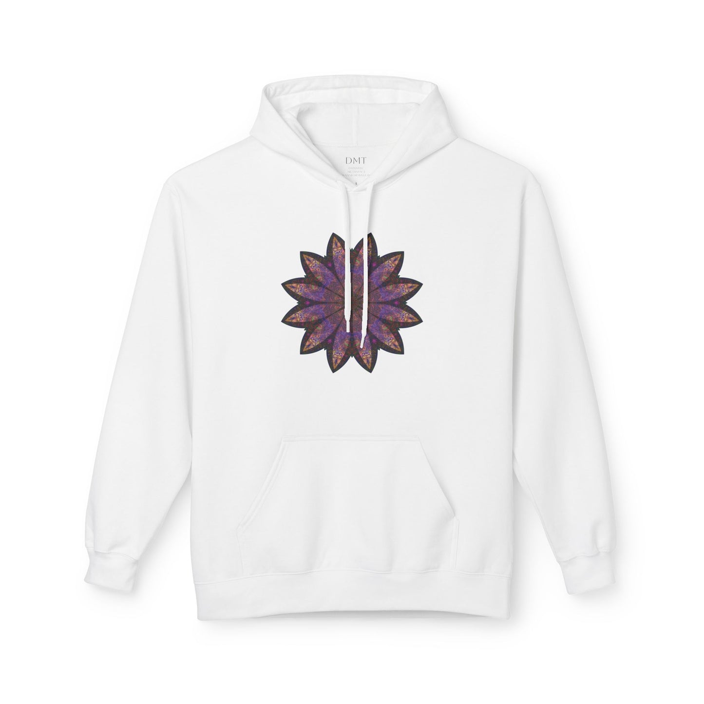 Unisex Midweight Softstyle Fleece Hoodie - Love Light Mandalas No.23