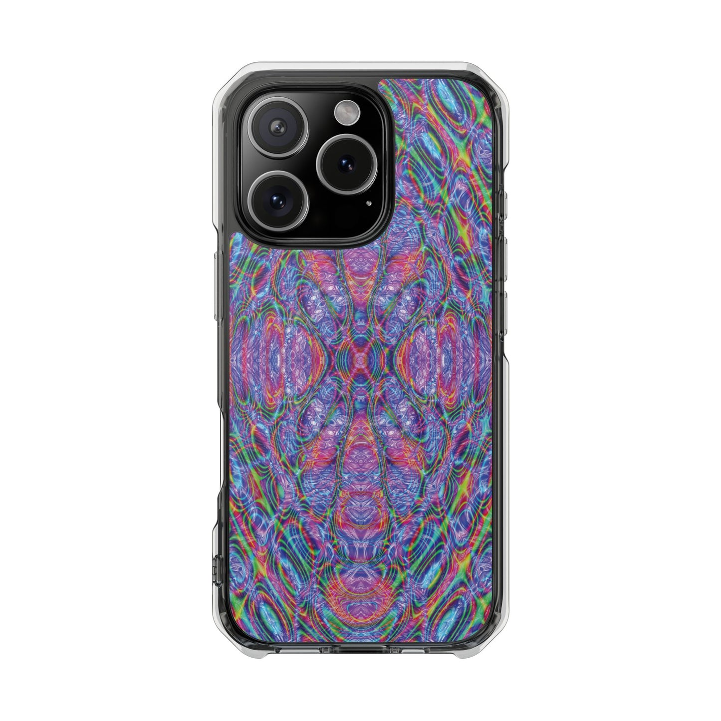 iPhone 16 Magnetic Clear Impact Case - DMT Seer No.22