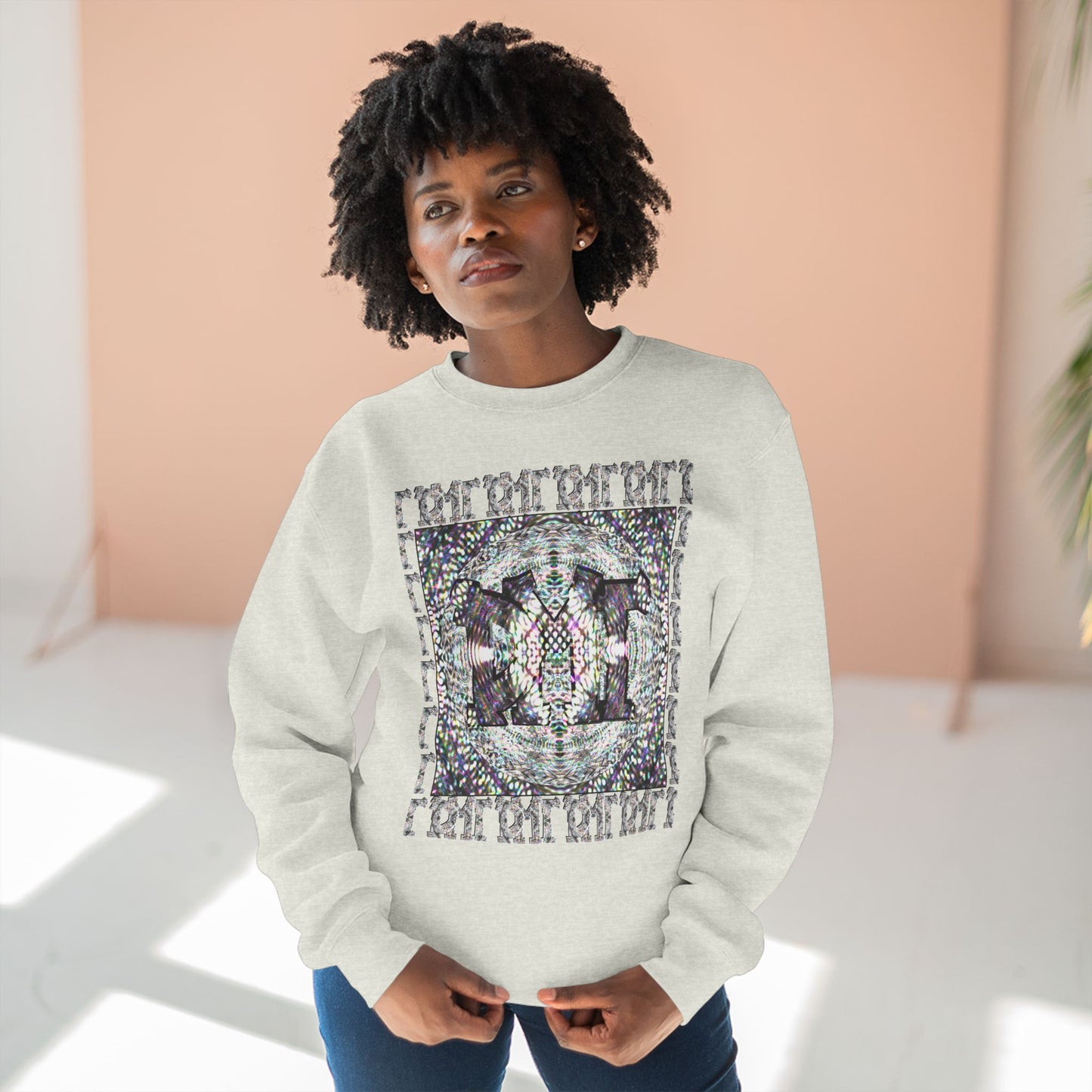 Unisex Crewneck Sweatshirt - DMT Scribe No.8