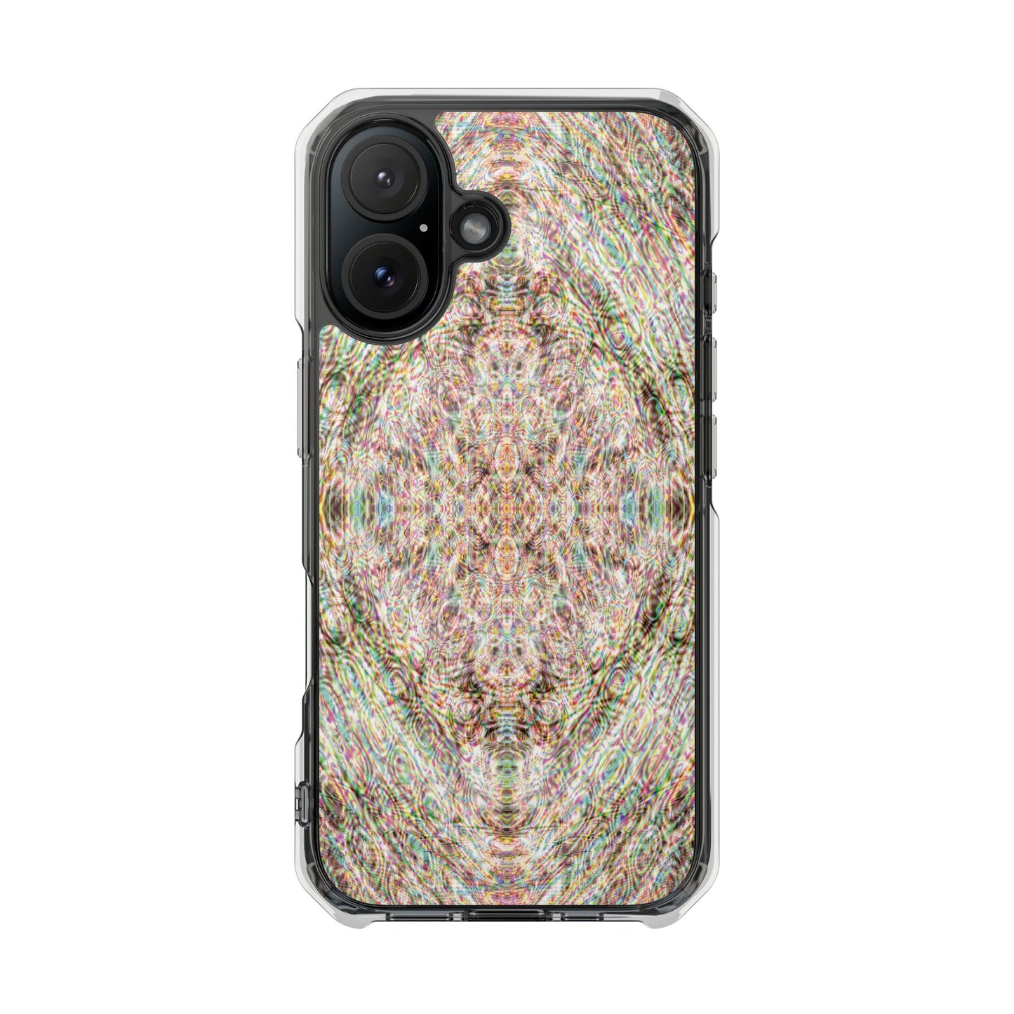 iPhone 16 Magnetic Clear Impact Case - DMT Seer No.15