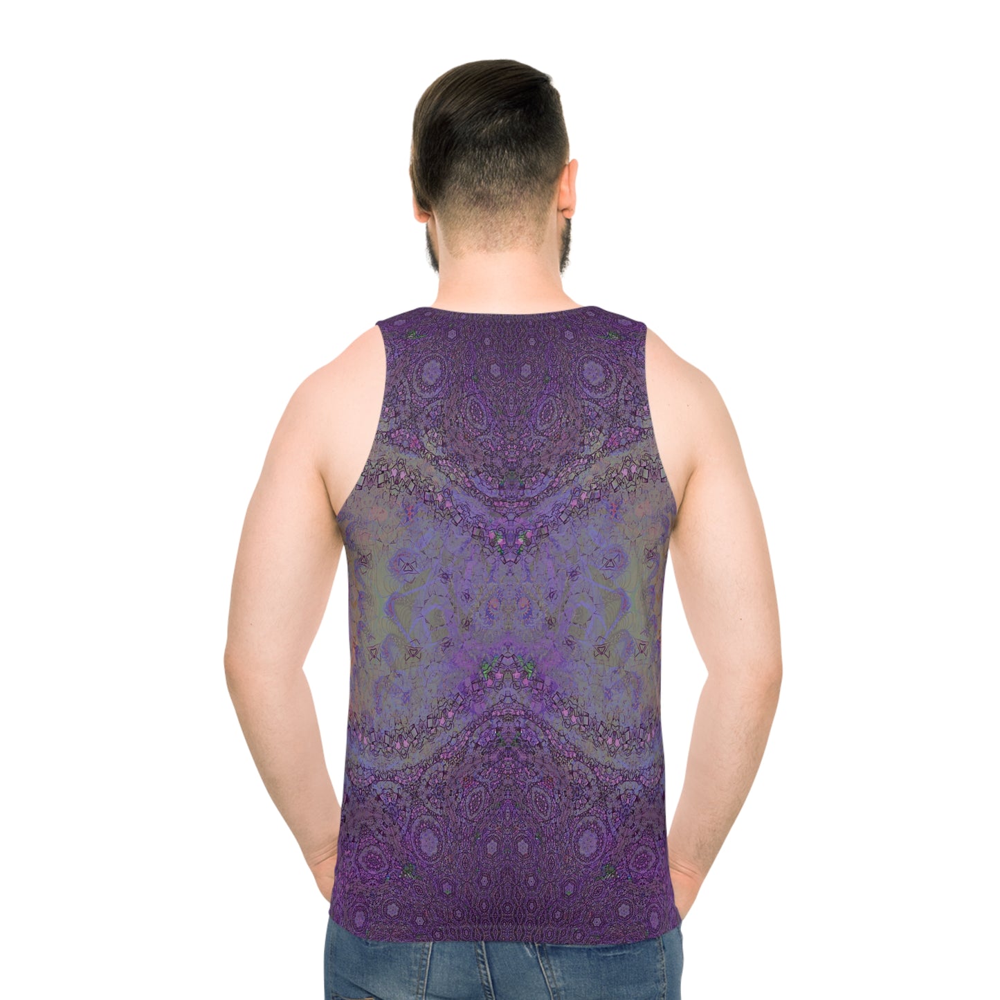 Unisex Tank Top - Love Light Fractals No.13