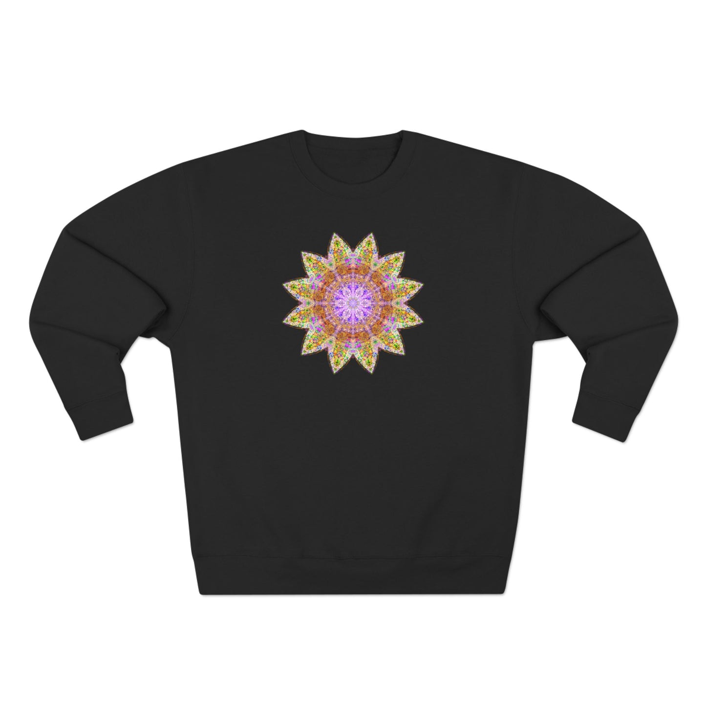 Unisex Crewneck Sweatshirt - Love Light Mandalas No.14