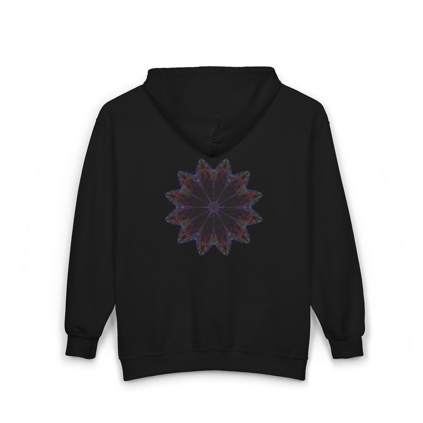Unisex Heavy Blend™ Full Zip Hooded Sweatshirt - Love Light Mandalas No.25