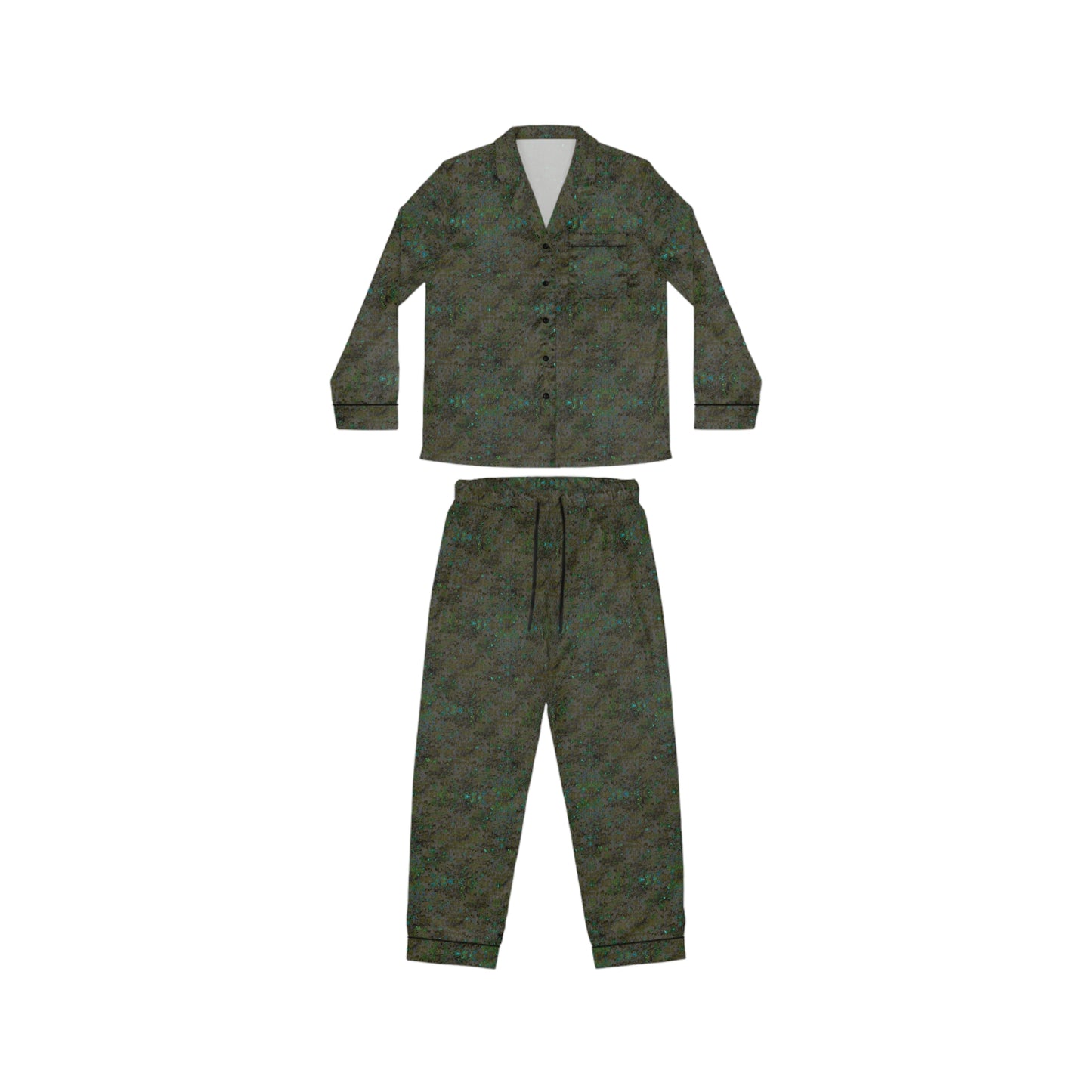 Women's Satin Pajamas - Hidden Weave No.9