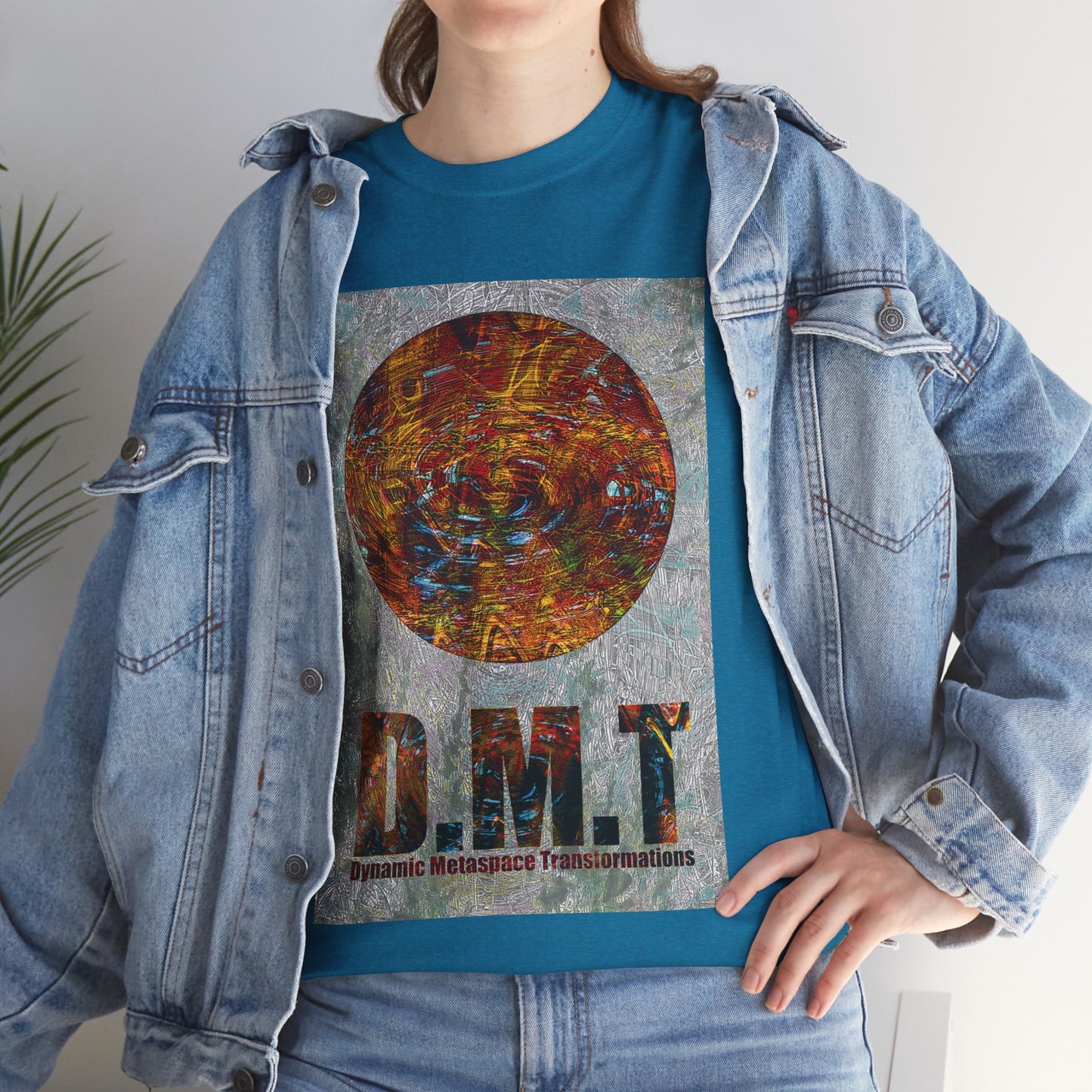 Unisex Heavy Cotton Tee - DMT Spheres No.1